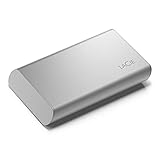 LaCie Unidad de Estado sólido portátil SSD de 500 GB - USB-C, USB 3.2 Gen 2, velocidades de hasta...