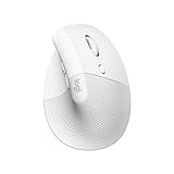 Logitech Lift para Mac Ratón ergonómico Vertical inalámbrico, Bluetooth, clics silenciosos, Rueda...