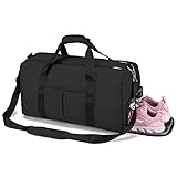 NANWEI Maleta Deportiva Bolsa de Deporte Gym con Compartimento para Zapatos y Bosillo Impermeable,...