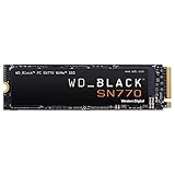 WD_BLACK 1TB SN770 NVMe Unidad de Estado sólido Interna para Juegos - Gen4 PCIe, M.2 2280, hasta...