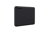 Toshiba Canvio Advance Disco Duro Externo de 2TB USB-A 3.0 - Negro