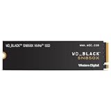 WD_BLACK SN850X NVMe SSD de 2 TB (Memoria para Juegos, tecnología PCIe Gen4, Lectura de 7300 MB/s,...