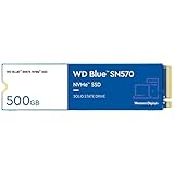 WD Blue SN570 NVMe SSD interno de 500 GB (para profesionales creativos, membresía de 1 mes a Adobe...