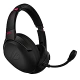 Audífonos Gamer inalámbricos Asus ROG Strix Go 2.4 Electro Punk, USB-C, cable de 3.5mm incluido,...