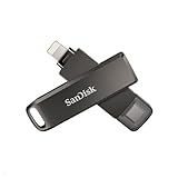 SanDisk Unidad Flash iXpand Luxe de 128 GB para iPhone y Dispositivos USB Tipo C -...