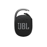 JBL Jblclip4blkam, Altavoz Bluetooth Portátil Unisex Adulto, Negro (Black), Negro