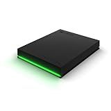 Seagate Disco Duro Externo portátil para Xbox 4 TB – USB 3.2 Gen 1, Negro con Barra LED Verde...