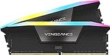 Corsair Vengeance RGB DDR5 32GB (2x16GB) DDR5 6000MHz CL30 AMD Expo Intel XMP iCUE Memoria de...