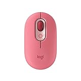 Logitech POP Mouse Inalámbrico, Emojis Personalizables, Tecnología SilentTouch, Scroll...