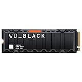 WD_BLACK 1TB SN850X NVMe Unidad Interna de Estado sólido SSD para Juegos con disipador de Calor -...