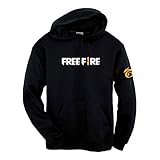 Sudadera FreeFire Con Gorro Cerrada Hoodie Adulto/Infantil