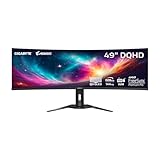 GIGABYTE - AORUS CO49DQ - 49 Pulgadas QD OLED - 5120x1440 DQHD 32:9-1800R - 144Hz - 0.03ms GTG - AMD...