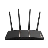 Asus WiFi 6 Router (RT-AX57) - Dual Band AX3000 WiFi Router, Gaming & Streaming, AiMesh Compatible,...