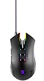 Mouse Gamer Primus GLADIUS 10000S Hasta 10,000 DPI Programable De 7 Botones Iluminación RGB