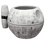 Zak Designs Taza para Café Star Wars The Death Star 3D de Cerámica de 450 Mililitros