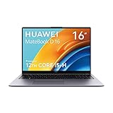 HUAWEI MateBook D 16 - Laptop de 16', 12th Gen Intel i5 12450H, 8GB RAM+512GB ROM (Pantalla IPS,...