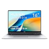 HUAWEI Laptop Thin & Light MateBook D 16 Intel 12th Core i5-12450H 16GB+512GB Win11, Type-C Fast...