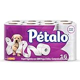 Pétalo Ultra Jumbo Papel Higiénico con Hojas Dobles - 1 x 16 Rollos