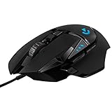 Logitech G502 Hero Mouse Gaming con Cable, Sensor Hero 25K, LIGHTSYNC RGB, Peso Ajustable, 11...