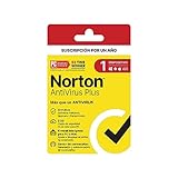 Norton Antivirus Plus - Software Antivirus para 1 Dispositivo Compatible con Windows y MacOS con...