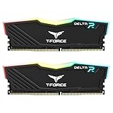 TEAMGROUP T-Force Delta RGB DDR4 32 GB (2 x 16 GB) 3200 MHz (PC4-25600) CL16 Módulo de Memoria RAM...