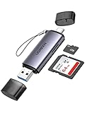 UGREEN Lector de Tarjetas USB C OTG 5Gbps para TF, SD, Micro SD, SDXC, SDHC, MMC, RS-MMC, Micro...