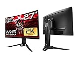 ASRock Monitor Curvo Phantom Gaming 27' QHD 165Hz HDMI | 27' 1500R | 165Hz | 1ms MPRT | HDR 400 |...