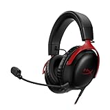 HyperX Cloud III - Rojo Audífonos para Juegos con Cable