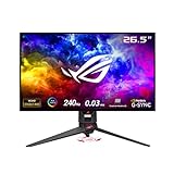 ASUS ROG Swift 27”1440P OLED DSC Gaming Monitor (PG27AQDM) - QHD (2560x1440), 240Hz, 0.03ms,...