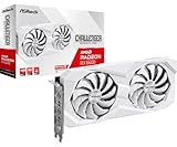 ASRock AMD Radeon RX 6600 Challenger Blanco 8GB GDDR6 Tarjeta gráfica 0dB enfriamiento silencioso...