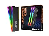 GIGABYTE AORUS GP-ARS16G37 (RGB/ 16GB RAM Memory Kit (2x8GB)/ 3733MHz/ Soporta AORUS Memory...