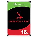 Seagate IronWolf Pro 16TB Enterprise NAS Disco duro interno HDD - CMR 3.5 pulgadas SATA 6Gb/s 7200...