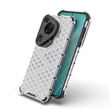 DABUNA Funda para Huawei Pura 70 Ultra Case Uso Rudo Cuatro Esquinas Engrosada Transparente Carcasa...