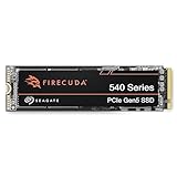 Seagate FireCuda 540 SSD Unidad de Estado sólido Interna de 1 TB - M.2 2280 PCIe Gen5, velocidades...