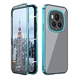 Wousunly - Funda para teléfono celular Honor Magic 6 Pro, color azul, protector de espejo de vidrio...