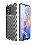 QWYJ Funda para Xiaomi Mi Poco M4 Pro 5G Case Protectora de TPU, Suave Matte Ligero Amortiguador...