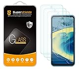 Supershieldz - Protector de visualización de vidrio templado para Nokia XR20, antiarañazos, sin...