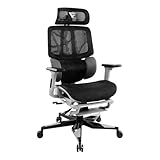 GAME FACTOR CGM700 Silla Gamer Mesh Descansa Brazos Ajustable 3D Estructura Metalica Respaldo...