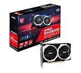 MSI - Tarjeta de Video - Radeon RX 6500 XT Mech 2X 4G OC - 4GB GDDR6-2825 MHz /2685 MHz - PCI...