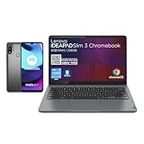 Lenovo IdeaPad + Moto E20 Incluído | IdeaPad Slim 3 Chromebook 14' | Intel Core i3 N305 8GB RAM...