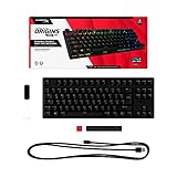 HyperX Alloy Origins Core PBT LA Merco Teclado Mecánico Gamer RGB con Switches Aqua