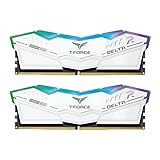 TEAMGROUP T-Force Delta RGB DDR5 Ram 32GB (2x16GB) 5200MHz PC5-41600 CL40 Módulo de Memoria de...