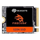 Seagate FireCuda 520N SSD 1TB SSD - M.2 2230-S2, PCIe Gen4 × 4 NVMe 1.4, velocidades de hasta...