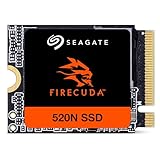 Seagate FireCuda 520N SSD 1TB SSD - M.2 2230-S2, PCIe Gen4 × 4 NVMe 1.4, velocidades de hasta...