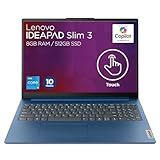 Lenovo Laptop IdeaPad Slim 3 15.6' FHD Touchscreen | Intel Core i5 13va Gen 10 Núcleos 8GB RAM,...