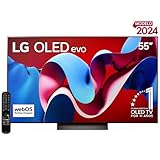 LG Pantalla OLED EVO 55 Pulgadas 4K Smart TV 2024 ThinQ AI OLED55C4PSA