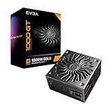 EVGA Fuente de Poder Supernova 1000W GT 80 Plus Gold ATX 12V Full Modular 24 Pin Fan 135mm Negro