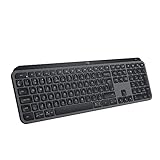 Logitech MX Keys S Teclado inalámbrico, bajo Perfil, preciso y silencioso, Teclas programables,...