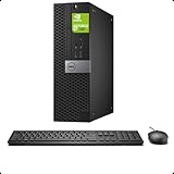 Dell Optiplex 7040 Gaming SFF Computadora pequeña torre PC, NVIDIA GeForce GT730 2G, Intel Core...