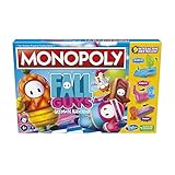 Monopoly Fall Guys Ultimate Knockout Edition Juego de Mesa para Jugadores de 8 años en adelante,...